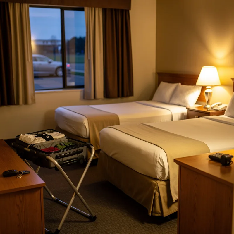 motel room