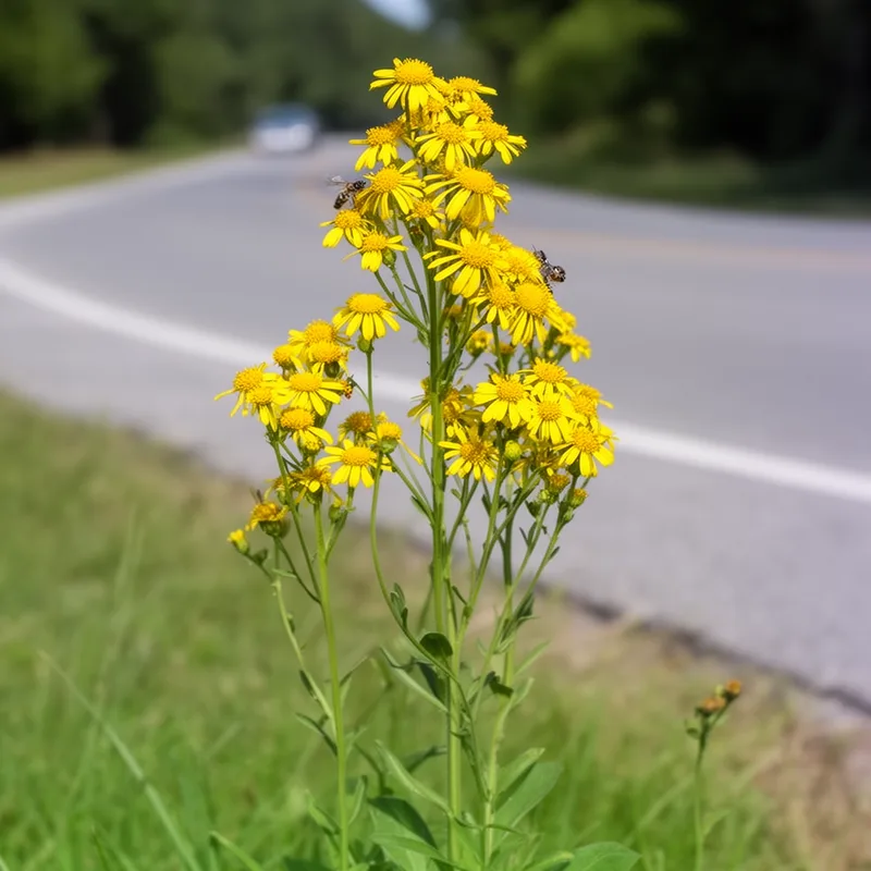 Senecio glabellus