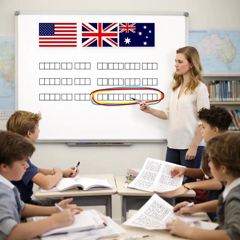 Australian English orthography