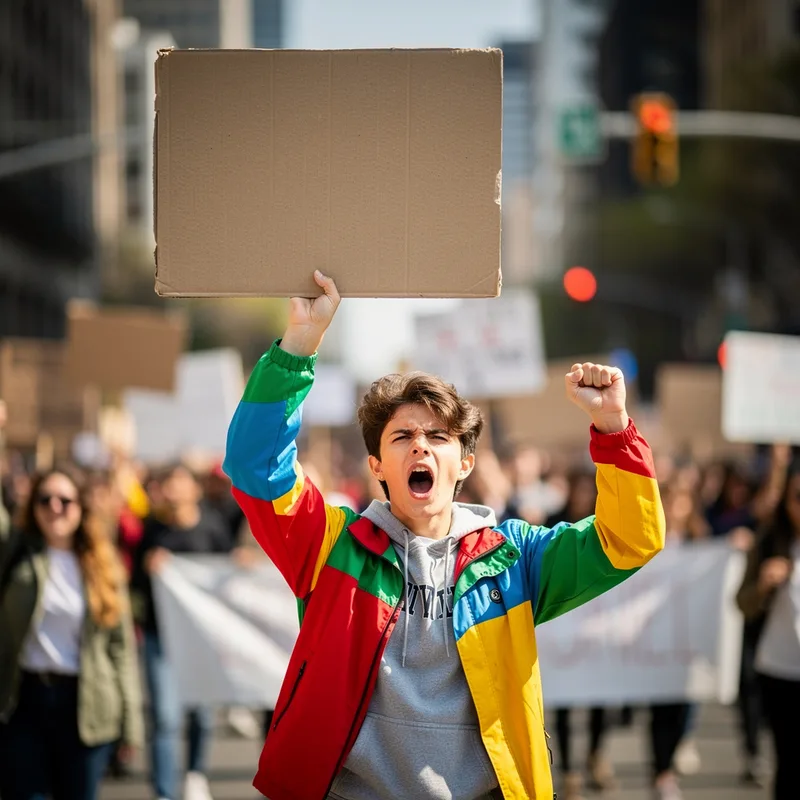 protester
