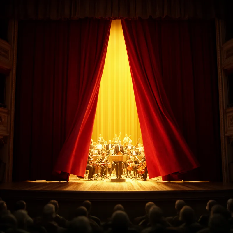 to ring up the curtain