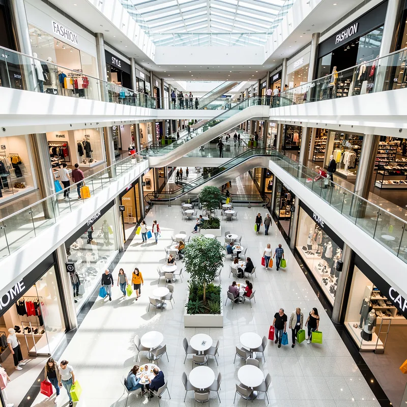 shopping center