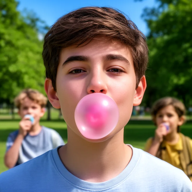 to blow bubbles