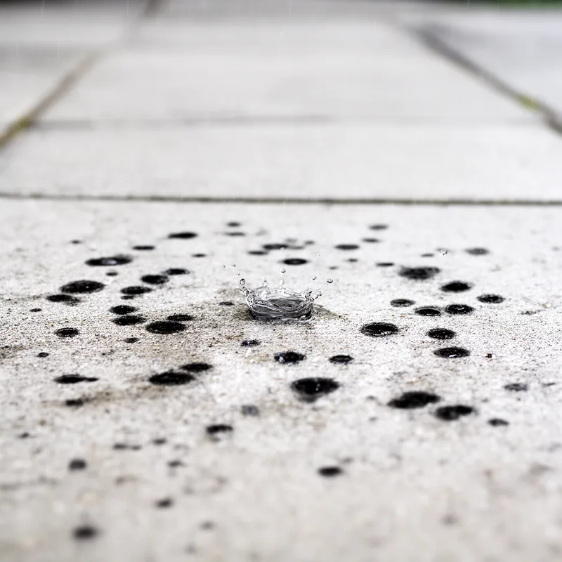 to spatter