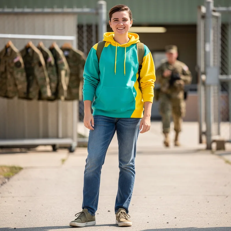 civilian clothing
