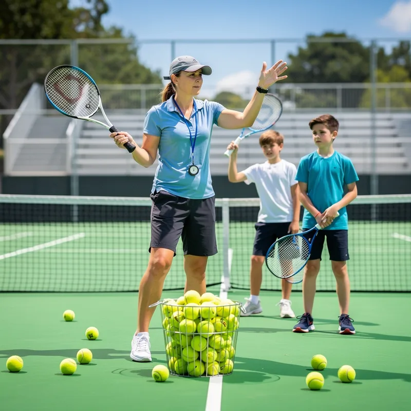tennis coach
