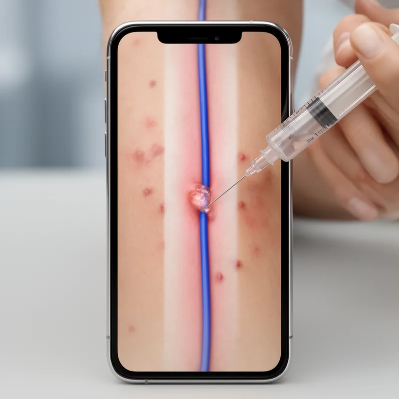 to skin pop