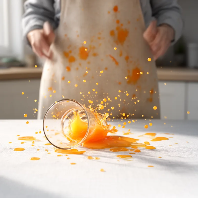 to spatter all over