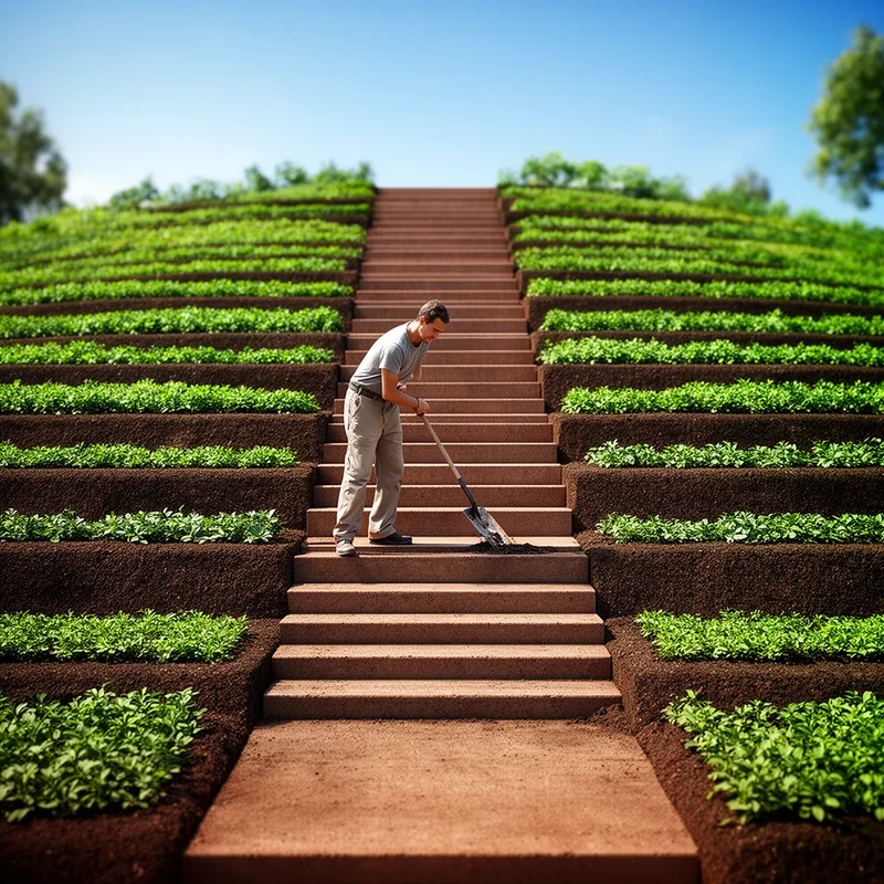 to stairstep