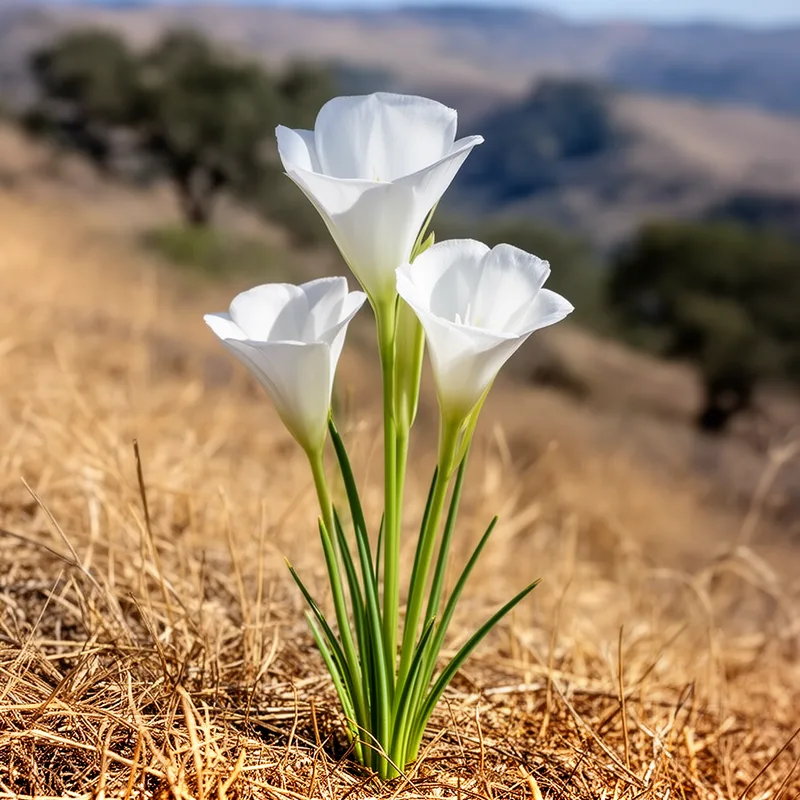 Calochortus albus