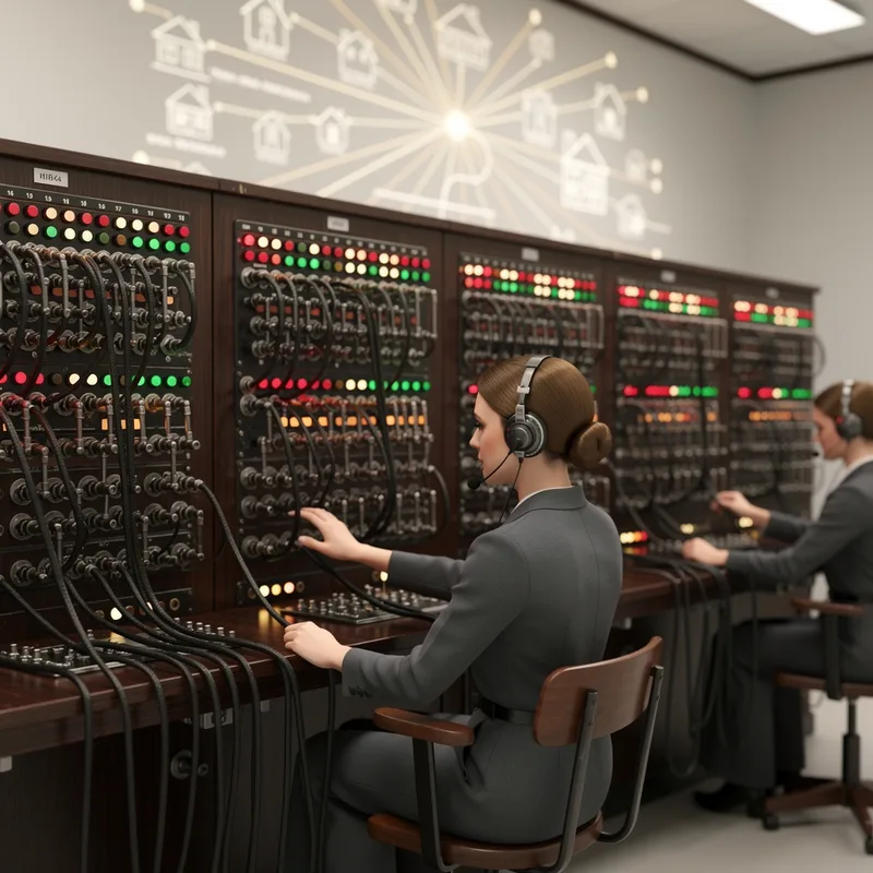 telephone exchange
