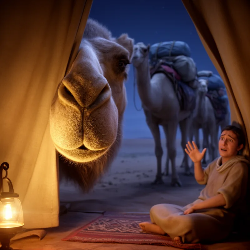 camel's nose