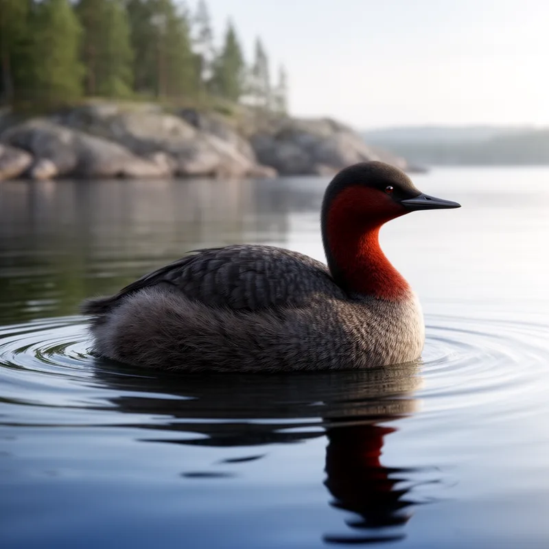 Podiceps grisegena