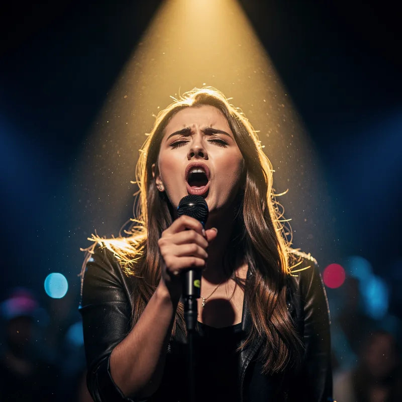 singing