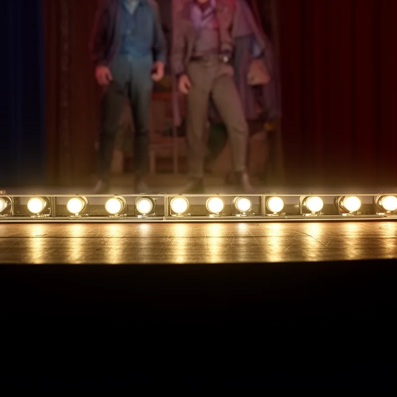 footlights