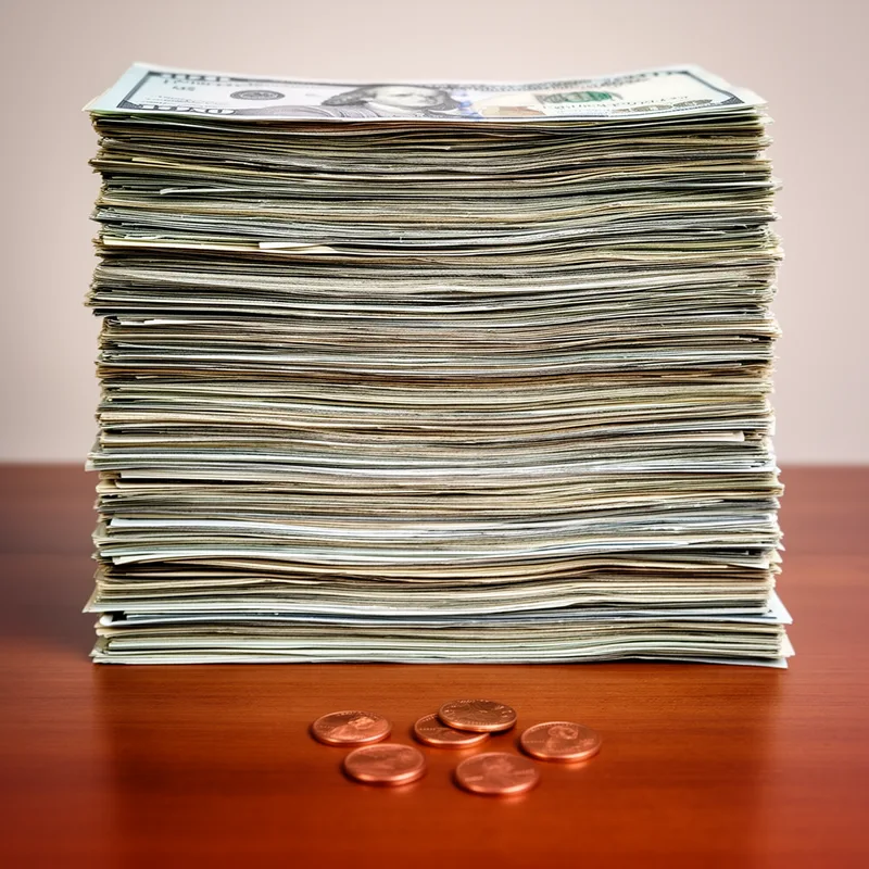 chump change