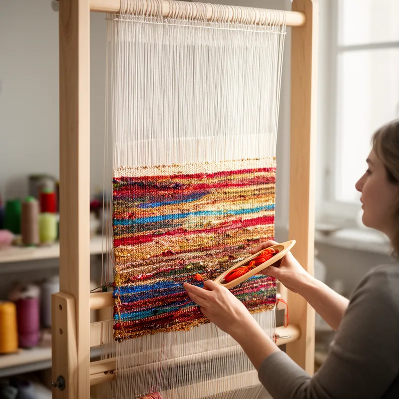 high-warp loom