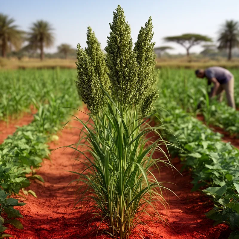 Sorghum caudatum