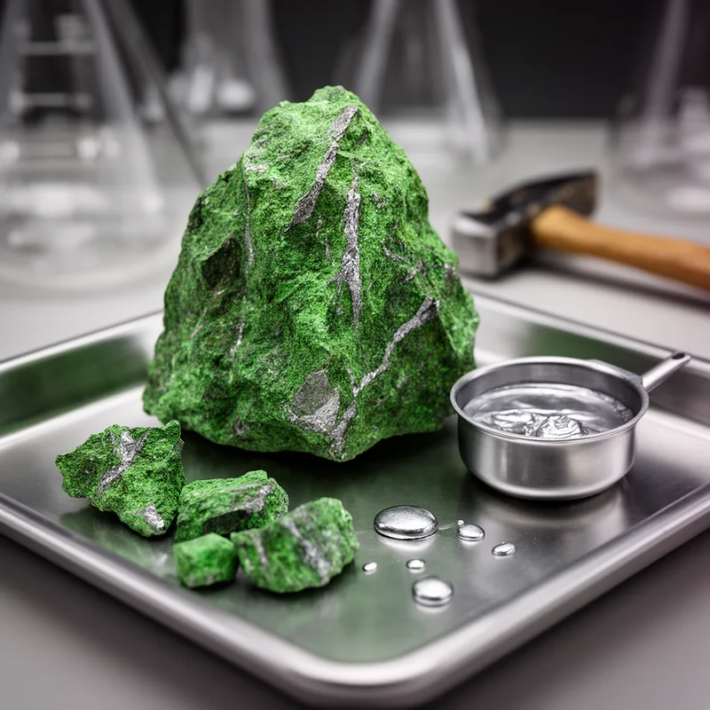 green lead ore