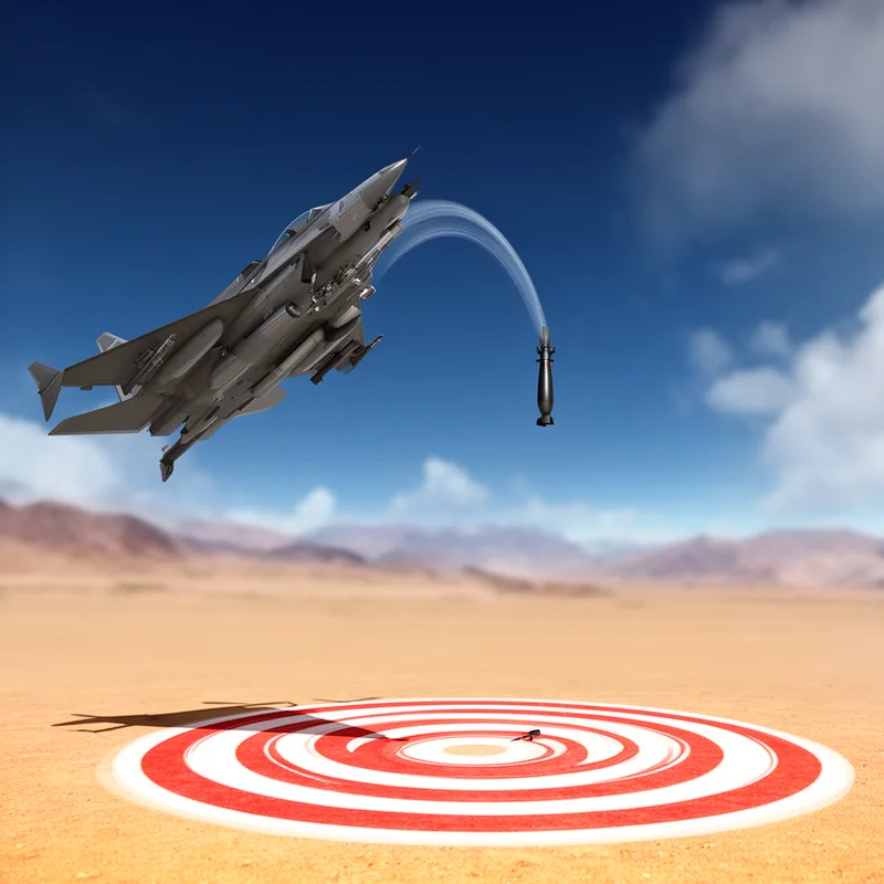 toss bombing