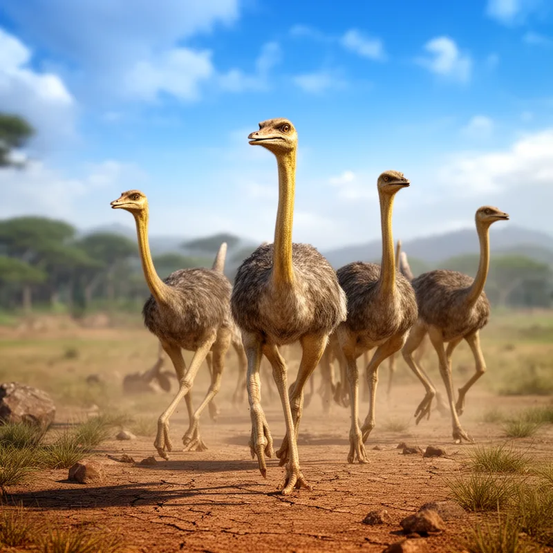 suborder Ornithomimida