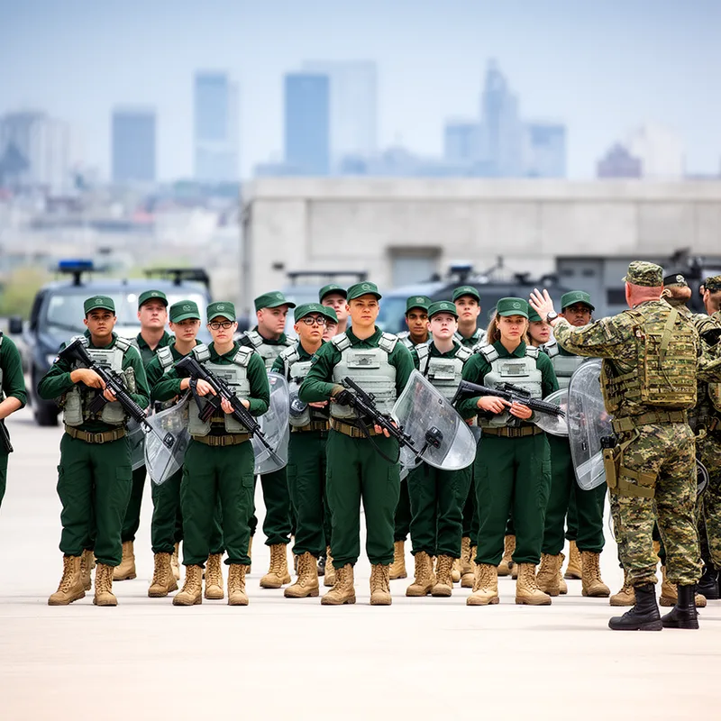 paramilitary unit