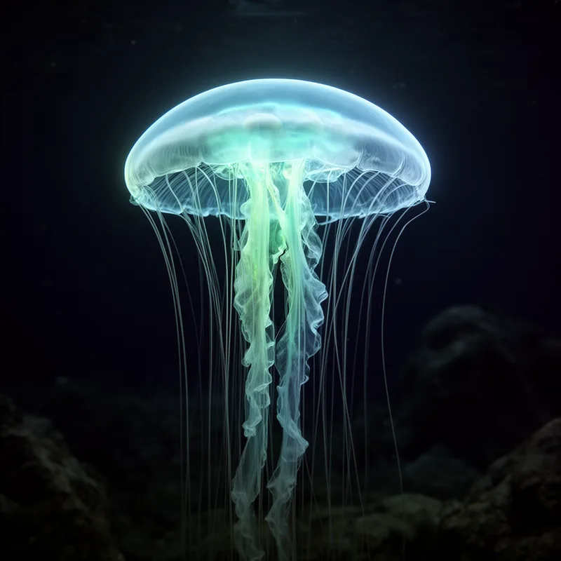 bioluminescent