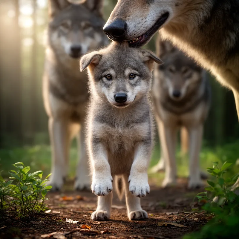 wolf cub