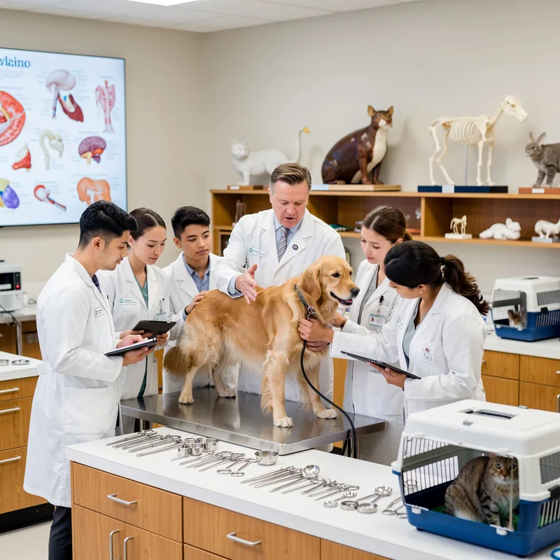 veterinary school