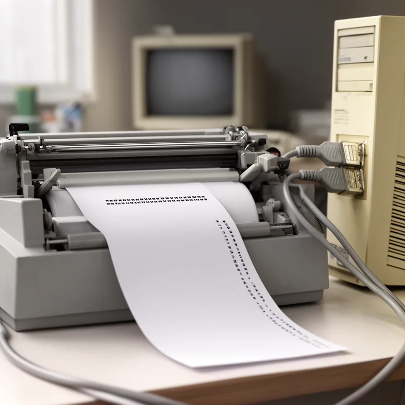 serial printer