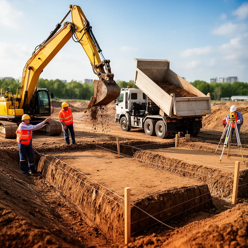 earthmoving phase