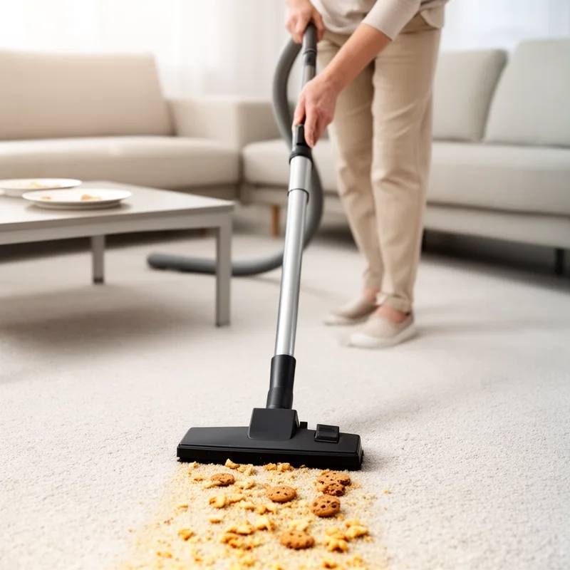 to hoover up