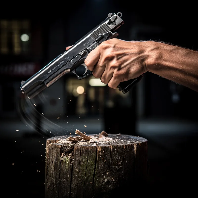 to pistol-whip