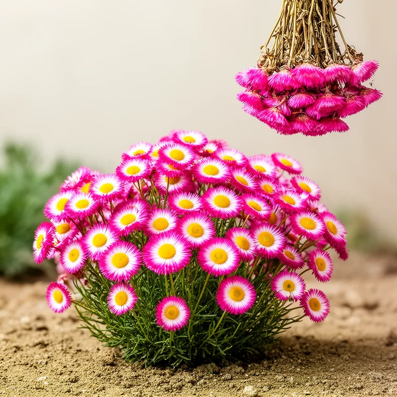 pink-and-white everlasting