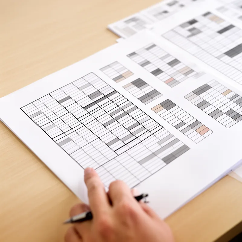 tabular matter