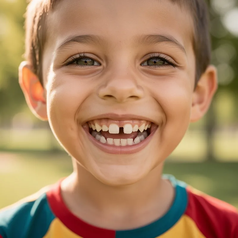 gap-toothed