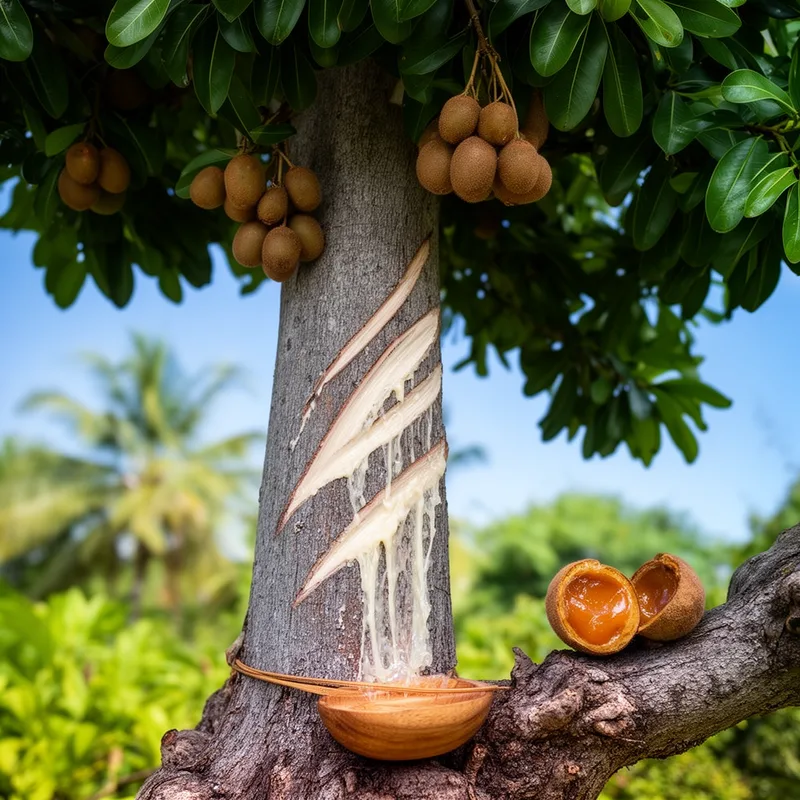 sapodilla tree