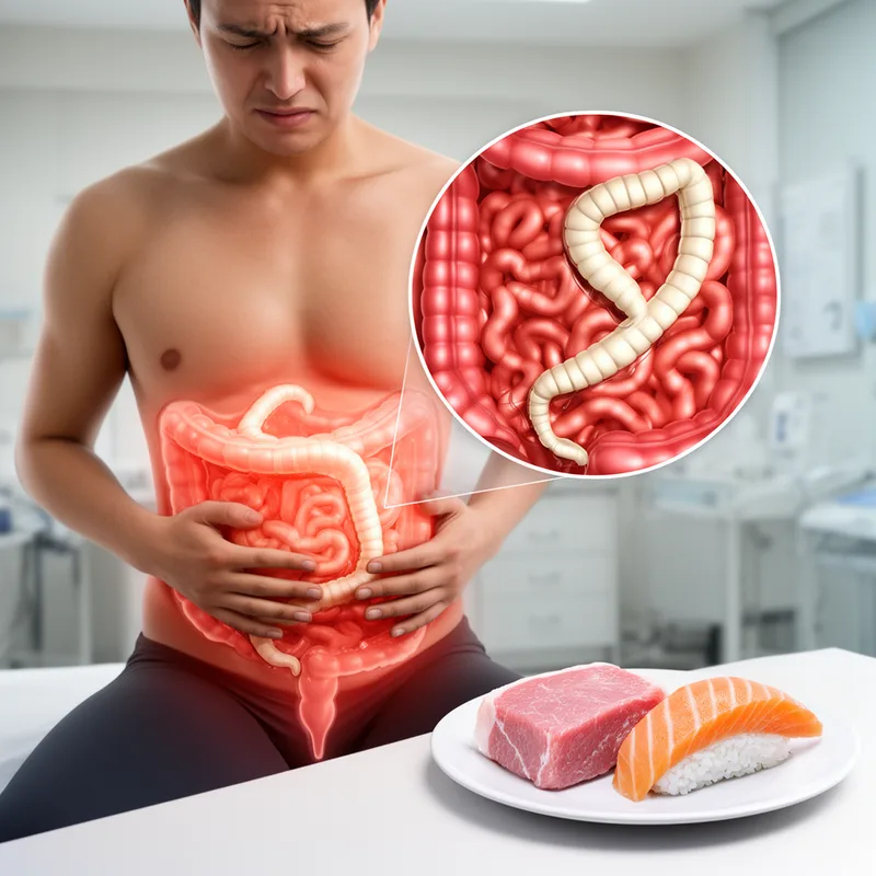 tapeworm infection