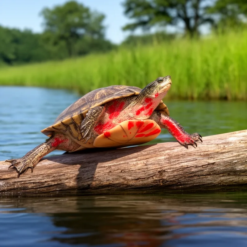 red-bellied turtle