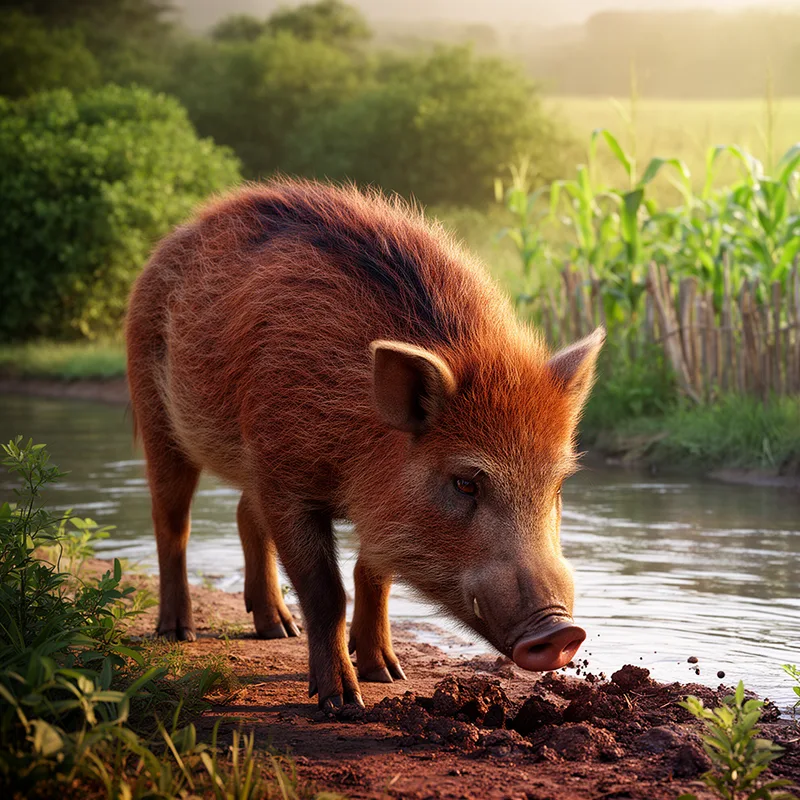 bush pig