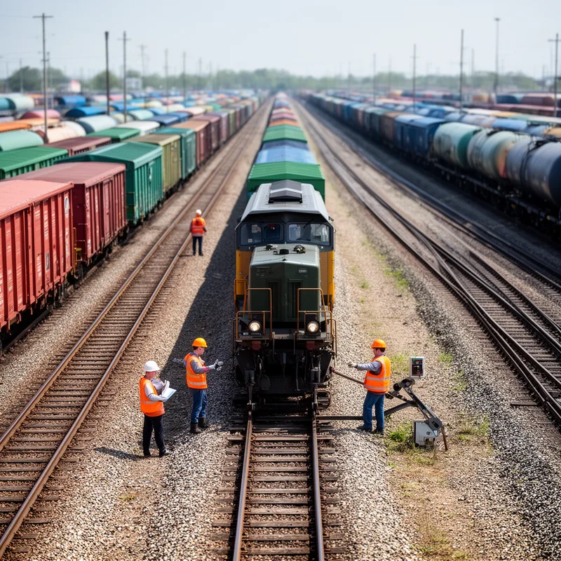 marshalling yard