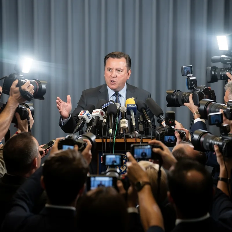 press conference