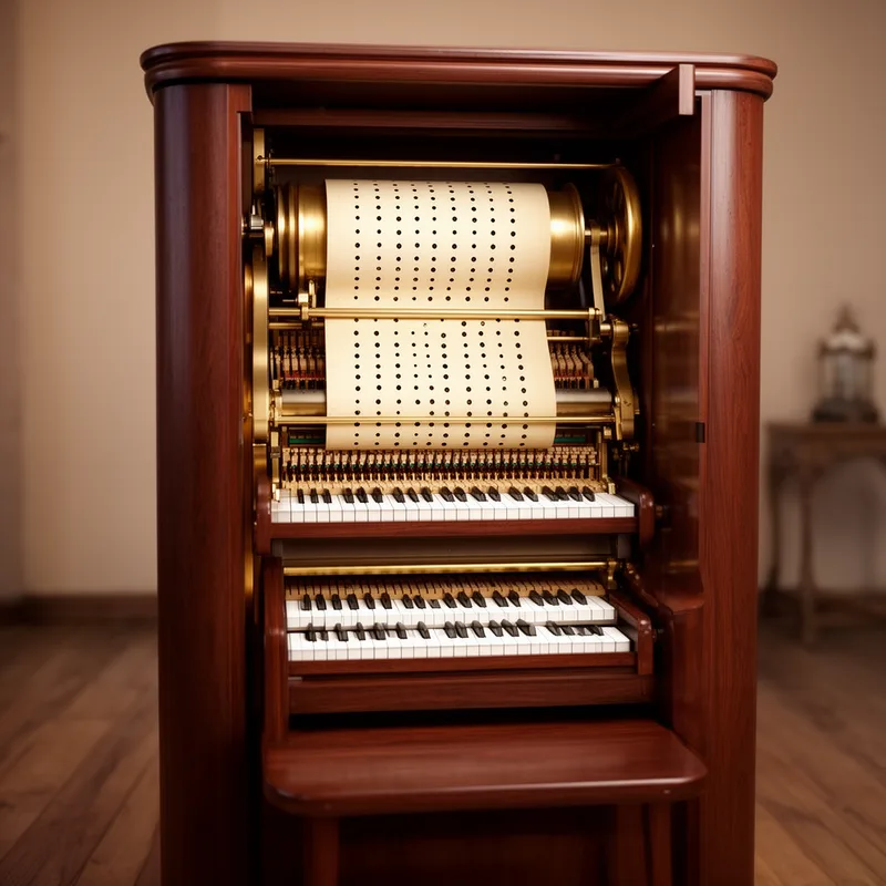 mechanical piano