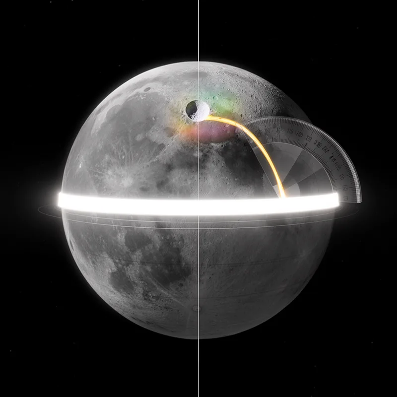lunar latitude