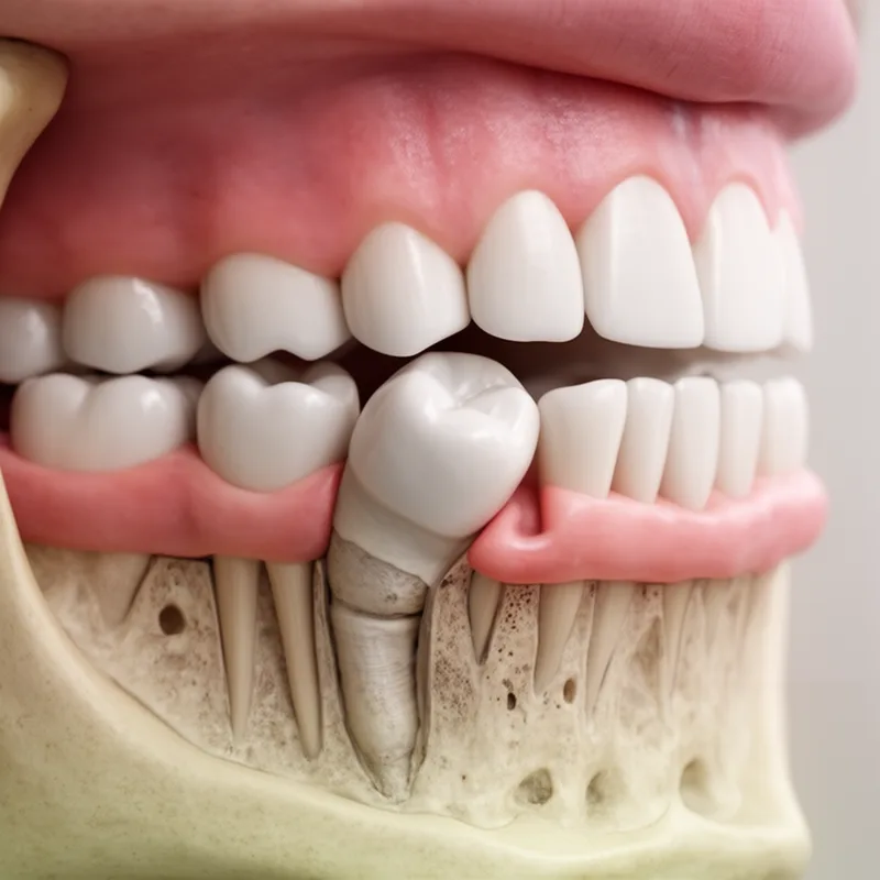 impacted tooth