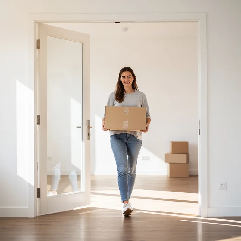 moving in