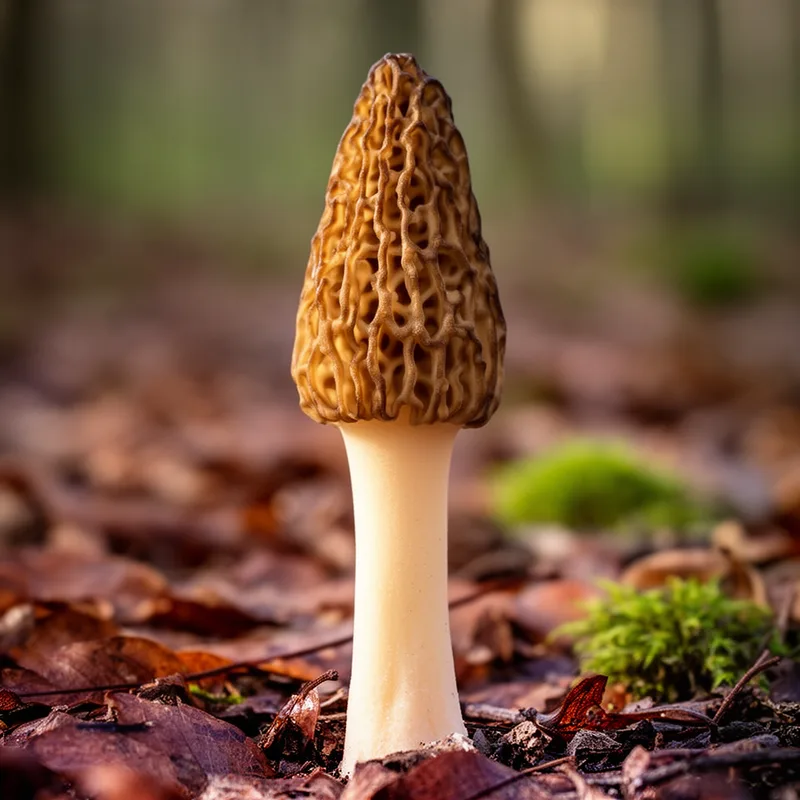 Morchella semilibera