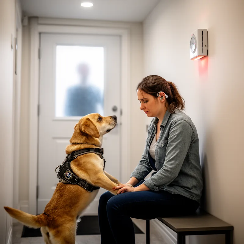 hearing dog