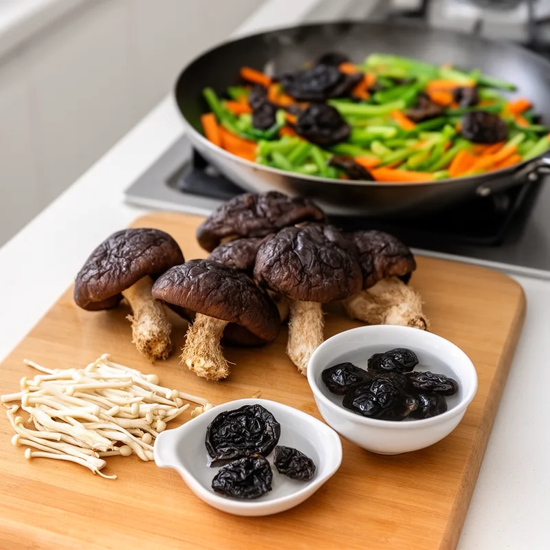 Chinese black mushroom
