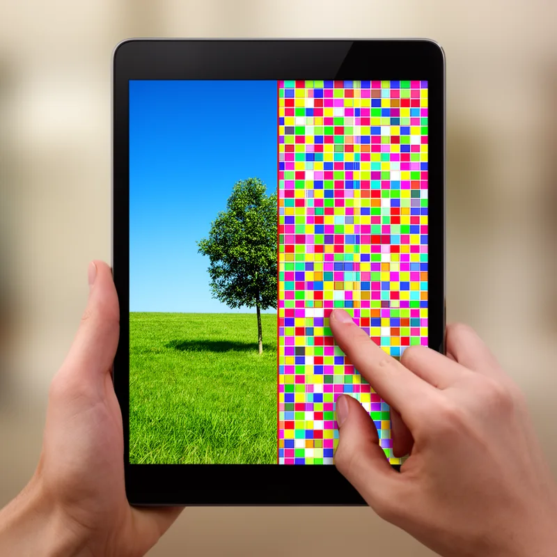 to bitmapped